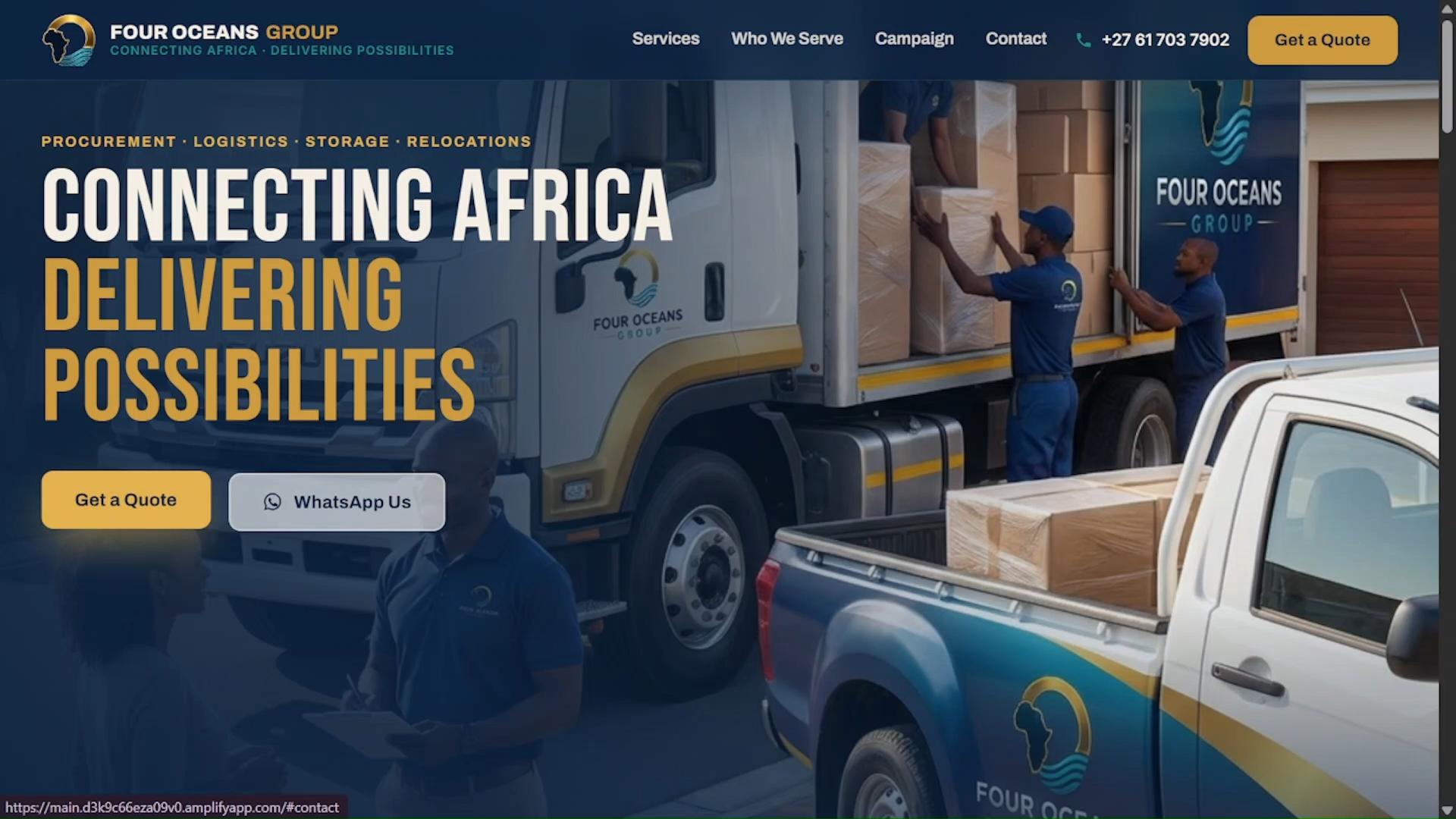 Four Oceans Group screenshot